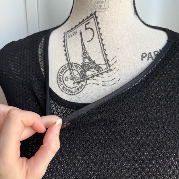 Dolce and gabbana black Mesh Long Sleeve Top - Picture 4 of 5